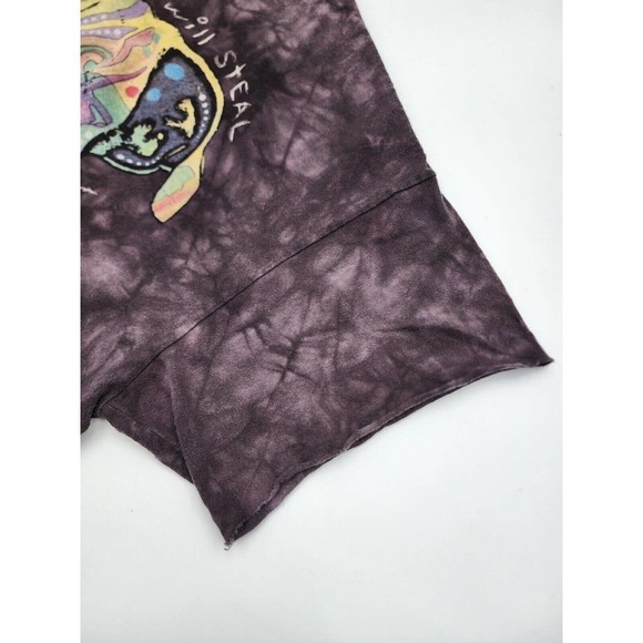 The Mountain Pit Bull Shirt Black Tie Dye Large Rainbow Size 2X 2013 Dean Russo - Picture 9 of 10